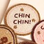 Set Of Four Festive Beaded Coasters, thumbnail 3 of 3