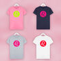 Neon Zodiac Star Sign Women's T Shirt, thumbnail 4 of 7