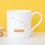 Aries Constellation China Mug, thumbnail 1 of 10