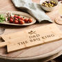Personalised BBQ King Serving Board, thumbnail 1 of 2