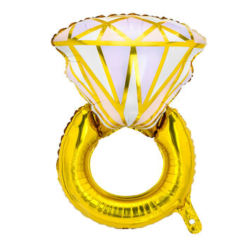 Diamond Ring Foil Balloon, 2 of 6