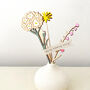 Hand Painted Wooden Wildflower Posy, thumbnail 1 of 7
