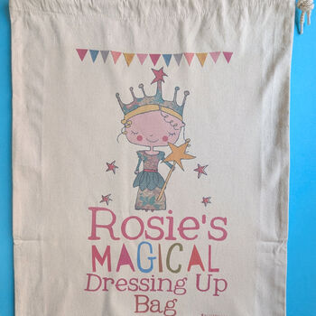 Personalised Let's Dress Up Toy Sack, 9 of 10