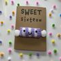 Sweet Sixteen Crochet 16th Birthday Card Handmade, thumbnail 6 of 12