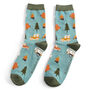 Camping Men's Bamboo Socks, thumbnail 1 of 3