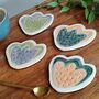 Tulip Flower Shaped Ceramic Coasters, thumbnail 10 of 12