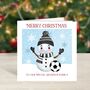 Football Christmas Card Team Colours, thumbnail 1 of 4