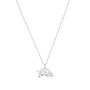 Sterling Silver Tortoise Necklace With Personalisation, thumbnail 1 of 9