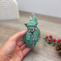 Green Snowman Christmas Decoration Candle, thumbnail 3 of 8