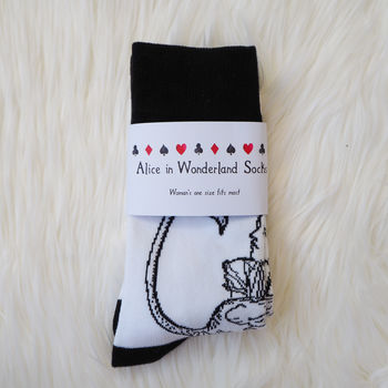Alice In Wonderland Socks, 3 of 6