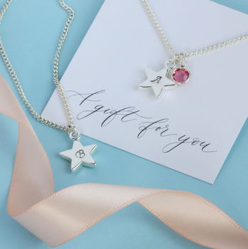 Personalised Star Charm Necklace, 3 of 12