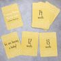 Mustard Pregnancy Milestone Moments Cards, thumbnail 1 of 3