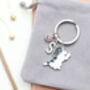 Personalised English Springer Spaniel Keyring Dog Lover Gift, thumbnail 8 of 11