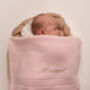 Personalised Baby Receiving Shawl, thumbnail 3 of 8