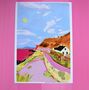 'Ballycastle Beach' Colourful Nature Ireland Print, thumbnail 1 of 3