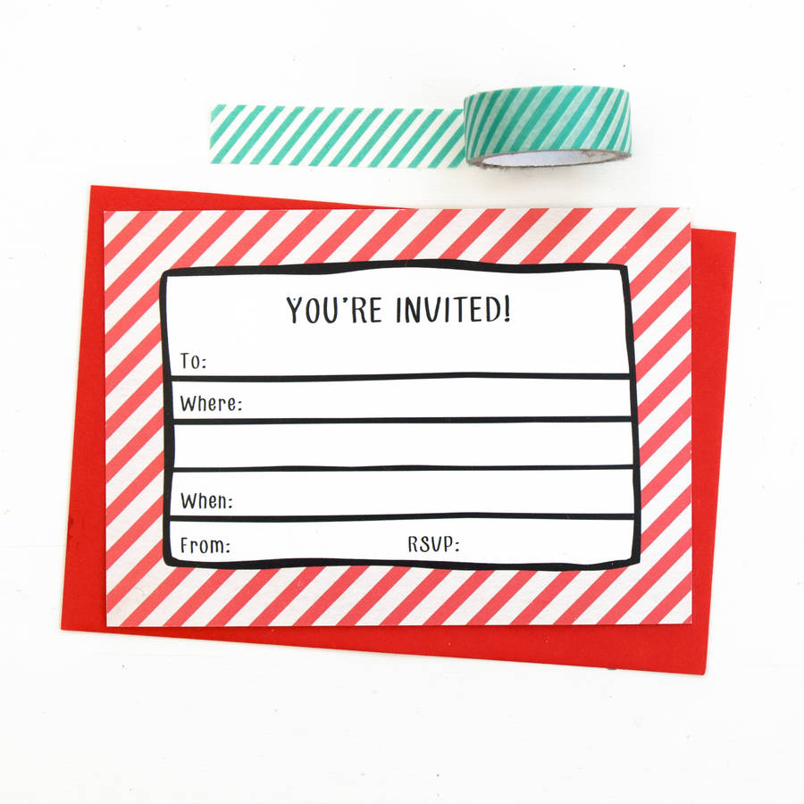 Adult Party Invitations By Of Life Lemons Notonthehighstreet