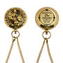 Personalised 21st Anniversary Brass Sundial Compass, thumbnail 1 of 12