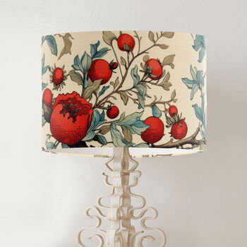 Floral Lampshade, Pomegranate Bush, 2 of 7