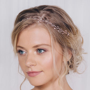 Simple Wedding Headband Or Hairvine Amy, 6 of 8