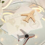 Destination Wedding Map And Plane Save The Date Magnet And Card, thumbnail 2 of 10