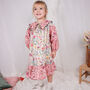 Liberty London Girls Tiered Floral Occassion Dress, thumbnail 3 of 7