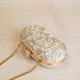 Aashna – Ivory Minaudiere Clutch, thumbnail 6 of 7