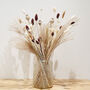 Luxury Cocoa Everlasting Dried Flower Bouquet, thumbnail 1 of 4