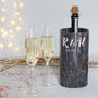 Wedding Marble Wine Cooler With Monogram, thumbnail 5 of 7