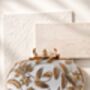 Arar | White And Gold Floral Embroidered Bridal Clutch, thumbnail 7 of 10