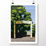 Oxford United Manor Ground London Road Arch Poster, thumbnail 2 of 7