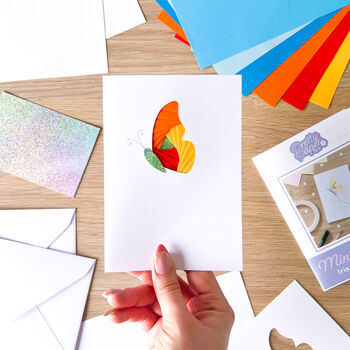 Card Making Kit Mini Butterfly Wing | Iris Folding, 3 of 4