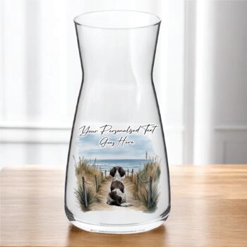 Personalised Springer Spaniel Dog Beach Walk Collection, 8 of 8