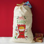 Personalised Father Christmas Sack, thumbnail 2 of 7