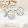 16th Birthday 2009 Five Pence Coin Cufflinks, thumbnail 2 of 5