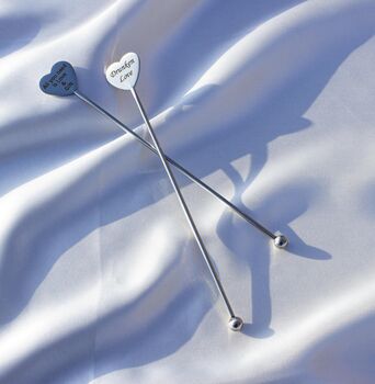 Valentine's Day Personalised Cocktail Stirrers, 4 of 8