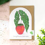 For My Favourite Plant Mum Arched Card, thumbnail 2 of 9