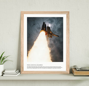 Space Rocket Launch Home Art Print, 7 of 7