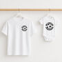 Personalised First Father's Day Daddy And Me Matching Set Football, thumbnail 3 of 3