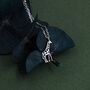 Sterling Silver Very Small Giraffe Necklace, thumbnail 3 of 11