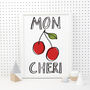 Mon Cheri Art Print, thumbnail 1 of 4