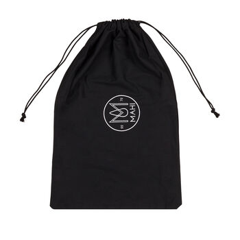 Personalised Black Double Pocket Leather Apron, 7 of 7
