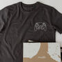 Retro Games Controller Tshirt For Gamers, thumbnail 1 of 6