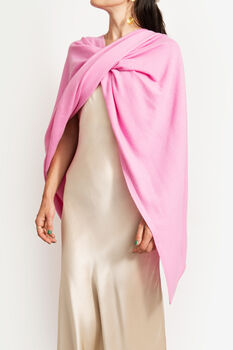 100% Pure Cashmere Poncho Wrap, 9 of 12