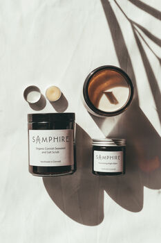 Hand Poured Soy Candle Lavender + Geranium, 4 of 4