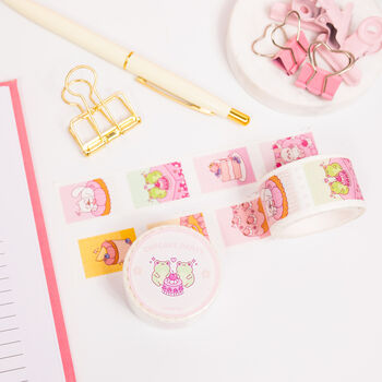 Cute Cupcake Party Stamp Sticker Washi Tape, 2 of 4