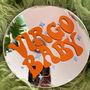 Virgo Baby Star Sign Mirror, thumbnail 1 of 2