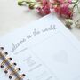 Personalised Birthday Letters To My Baby Foil Notebook, thumbnail 9 of 12