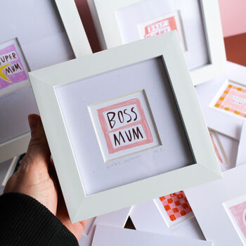 Boss Mum Mini Art Print, 2 of 8