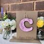 Personalised 6th Letter Birthday Wooden Keepsake Card, thumbnail 2 of 2
