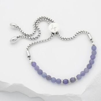 December Birthstone Tanzanite Bracelet, 6 of 8